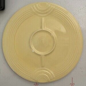 Fiestaware Discontinued Hostess Tray Sunflower